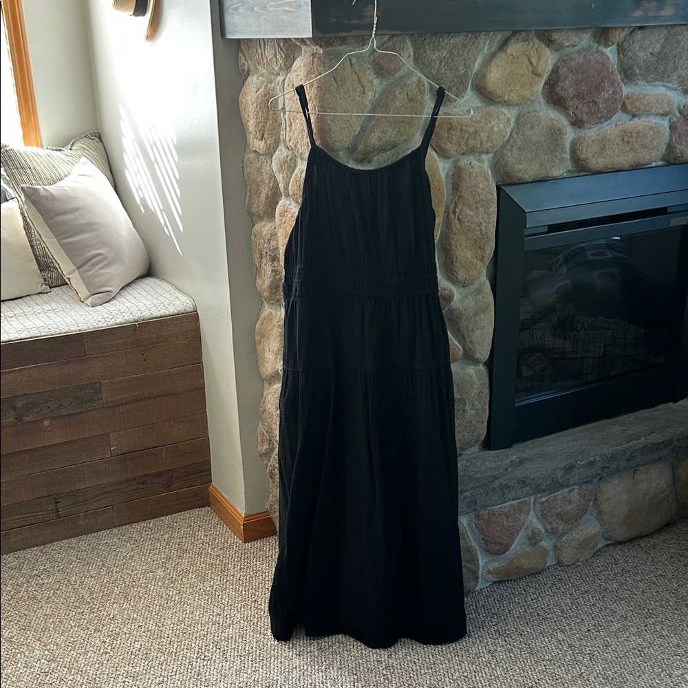 Old Navy Black Maxi Dress